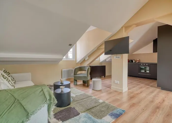 Apartament 4g#appart 8pers # 3 # Commerce # 15#ac Paryż